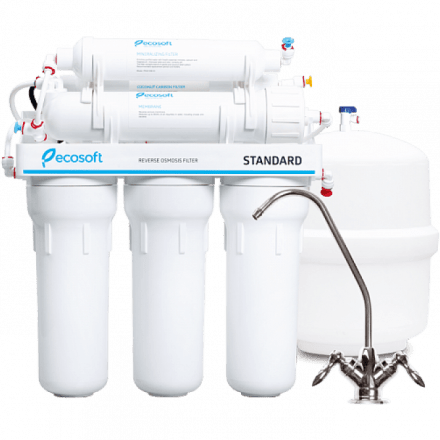 Фильтр обратного осмоса Ecosoft Standard 6-50M с минерализатором