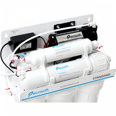 Осмос для кухни Ecosoft Standart 5-50P с насосом