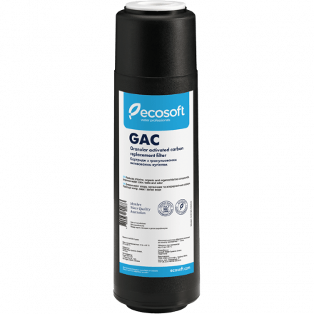 Картридж с гранулированным активированным углем Ecosoft 2,5 &quot;х10&quot;