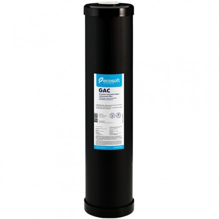 Картридж с гранулированным активированным углем Ecosoft 4,5&quot;х20&quot;