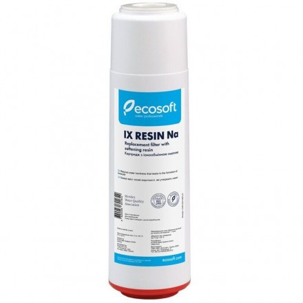 Картридж с ионообменной смолой (Na +) Ecosoft 2,5 &quot;х10&quot;