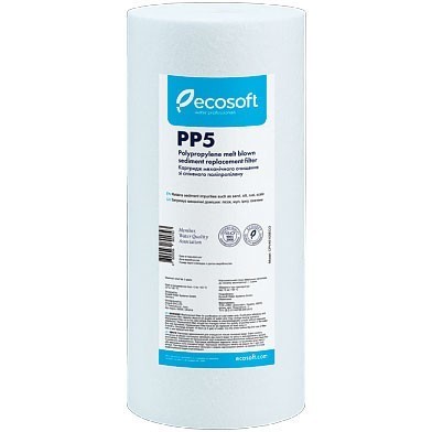 Картридж из вспененного полипропилена Ecosoft 4,5 &quot;х10&quot;