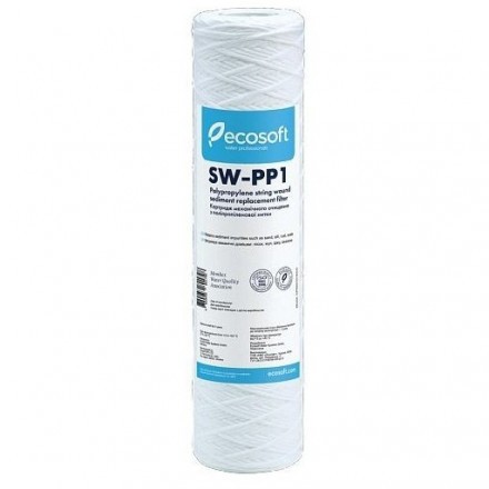 Картридж из полипропиленовой нити Ecosoft 2,5 &quot;х10&quot; 20 мкм