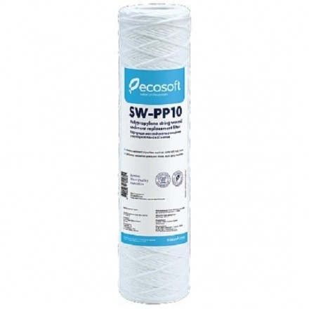 Картридж Ecosoft 4.5&quot;х10&quot; из полипропиленовой нити, 5 мкм