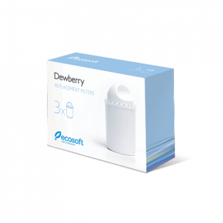 Комплект картриджей 3 шт. Ecosoft Dewberry для фильтров-кувшинов